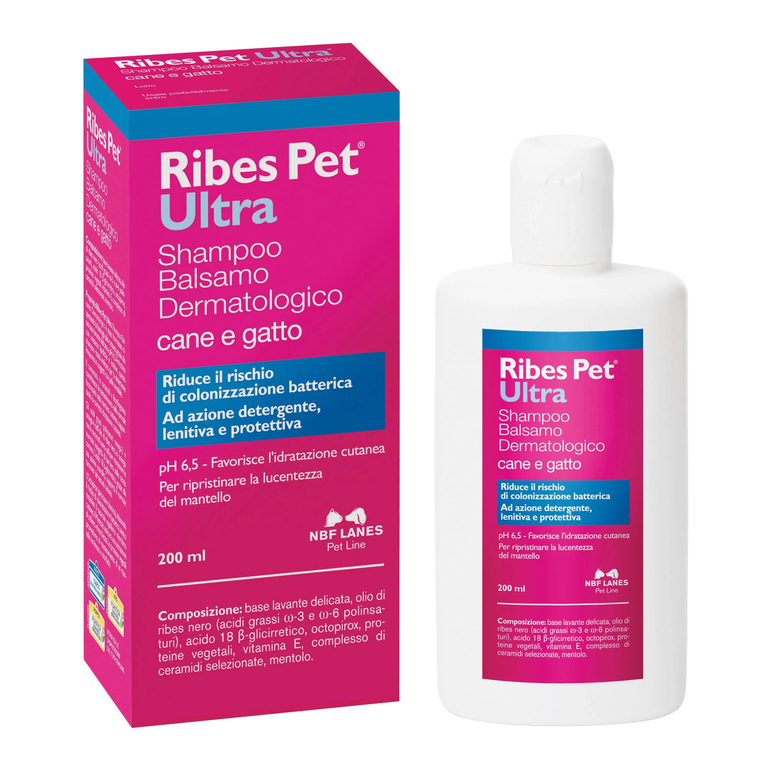 Ribes PET Ultra Shampoo Dermatologico 200 ml
