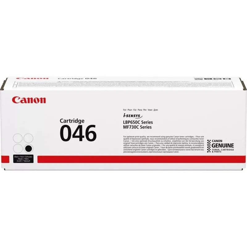 Toner nero originale Canon 046BK