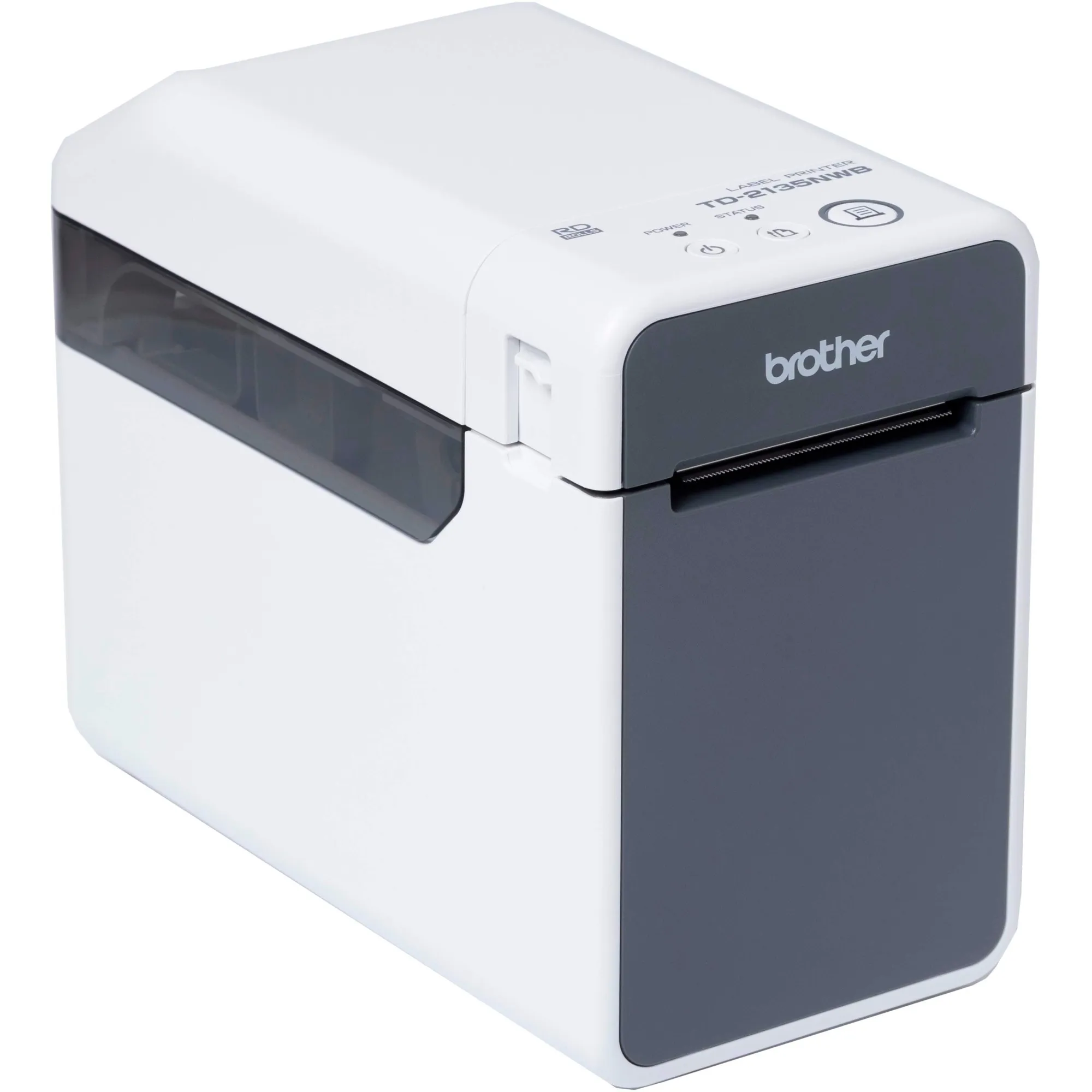 TD-2135NWB stampante per etichette (CD) Termica diretta 300 x 300 DPI 152,4 mm/s Cablato Collegamento ethernet LAN Bluetooth