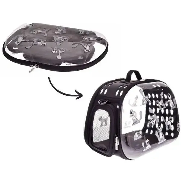 Borsa Hard Case per gatti Ferribiella 44,5 x 27 x 33,5 cm - Trasportino cane