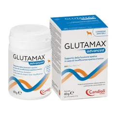 Candioli Pharma Glutomax Advanced Supporto della funzione epatica cronica Compresse per cani 120 compresse - Integratori per cani