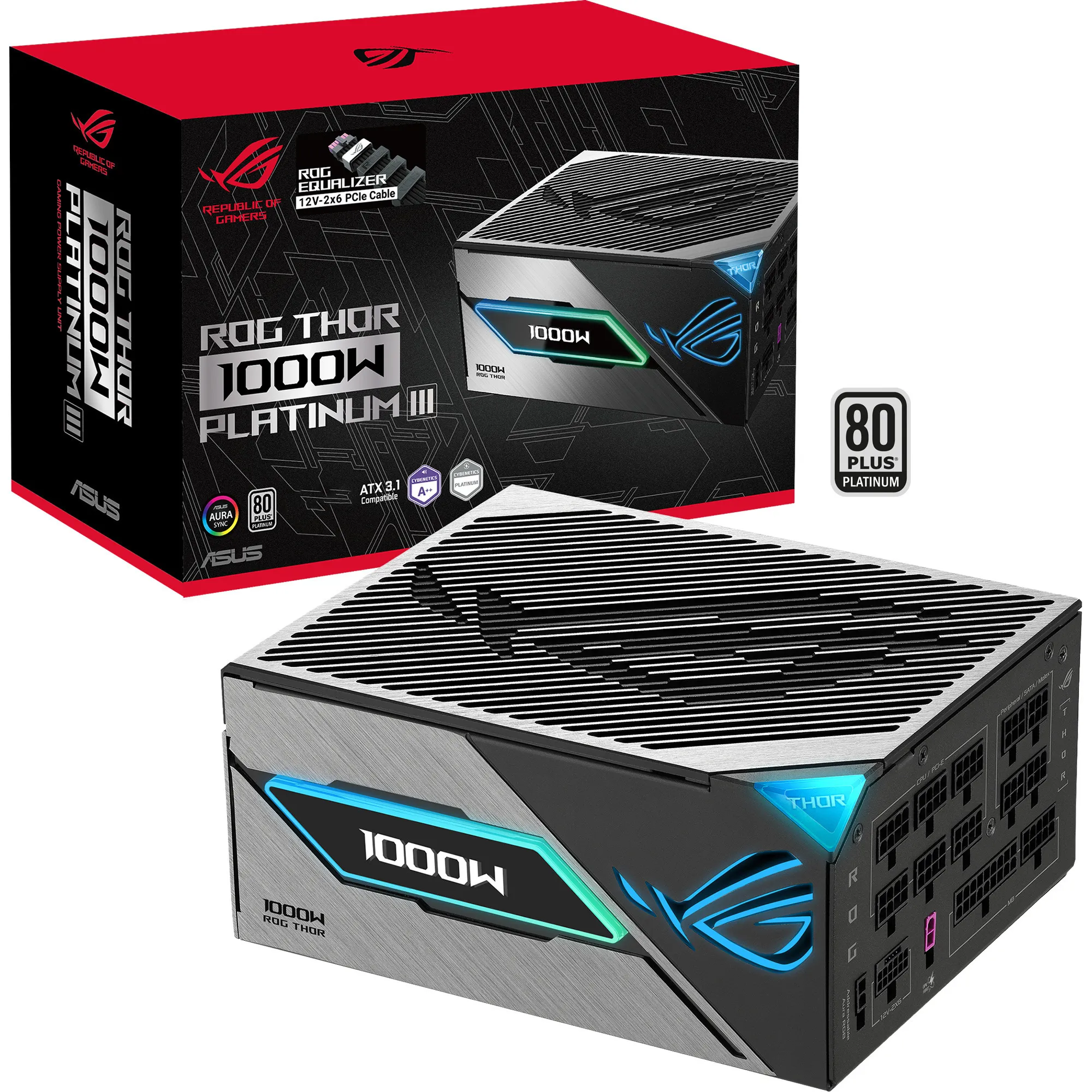 ROG Thor Platinum III (ROG Equalizer), Alimentatore PC