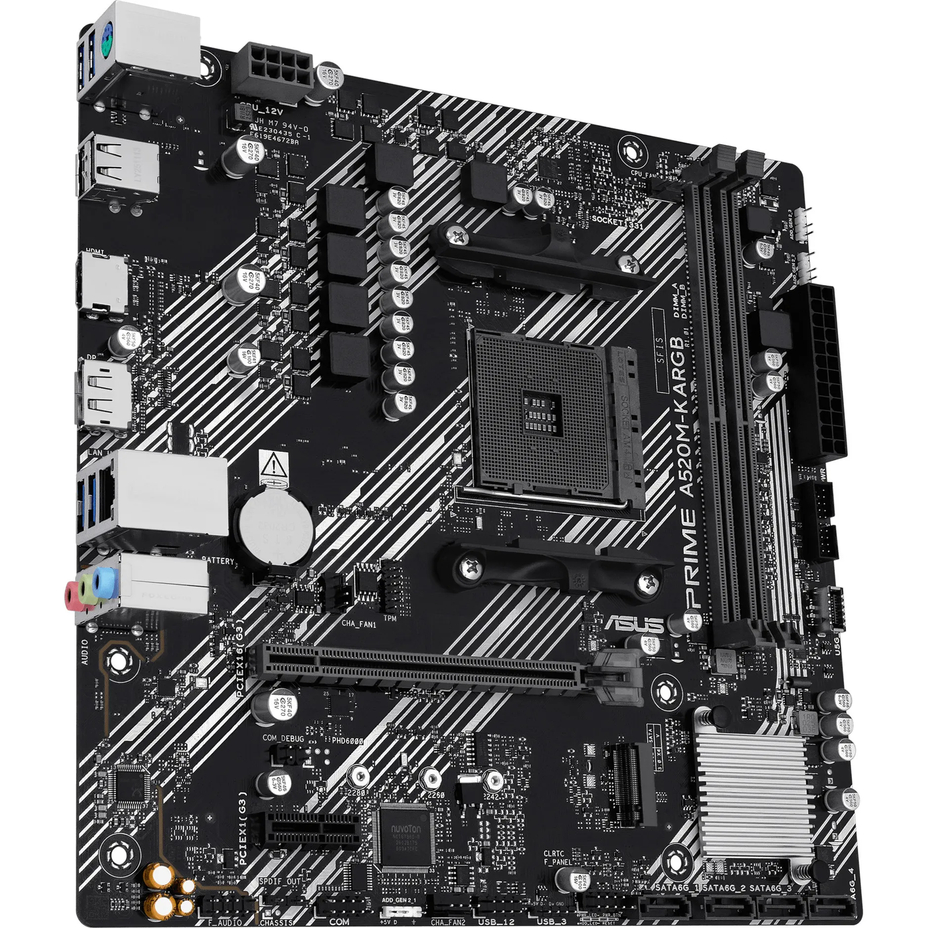 PRIME A520M-K ARGB, Scheda madre