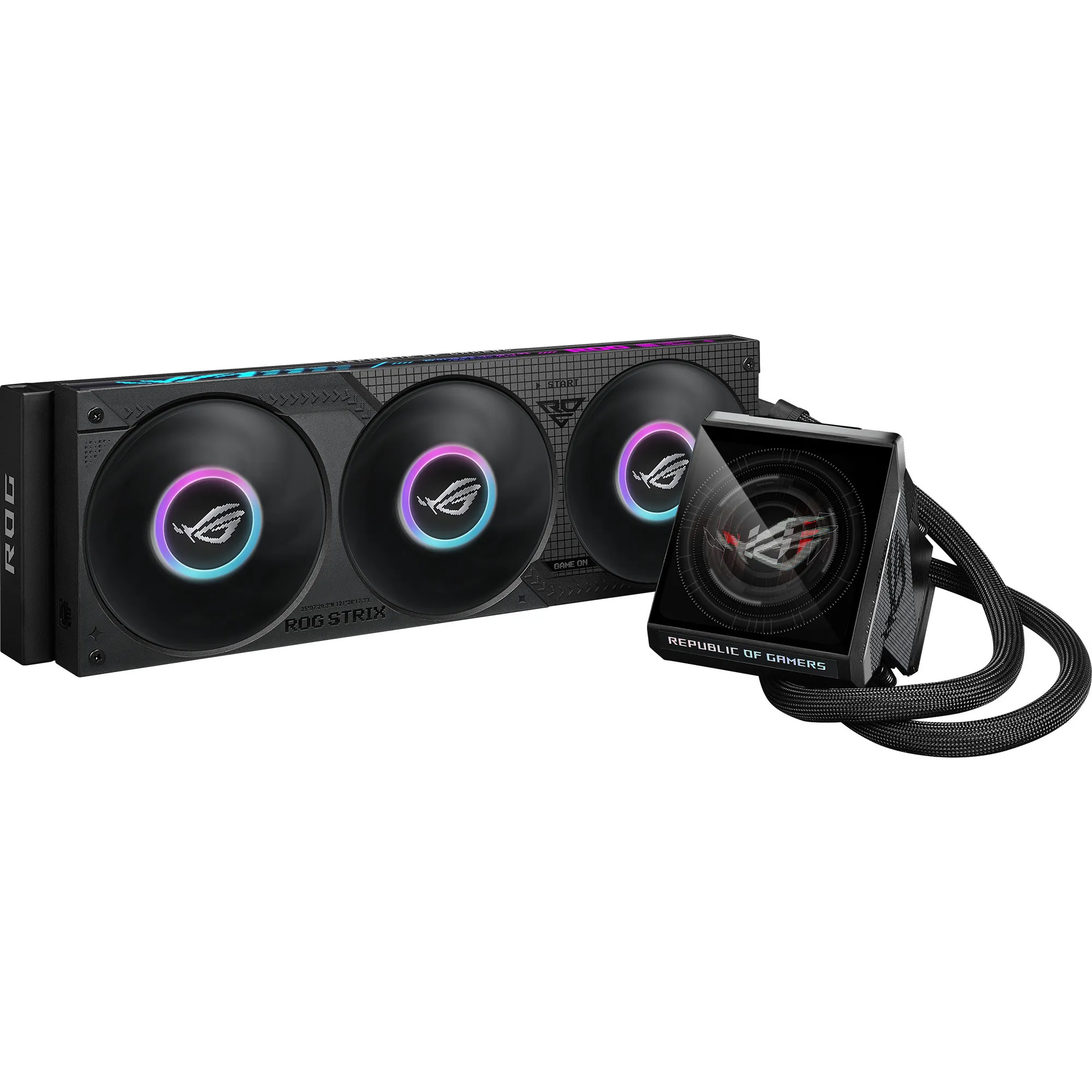 ROG STRIX LC IV 360 ARGB LCD, Raffreddamento ad acqua