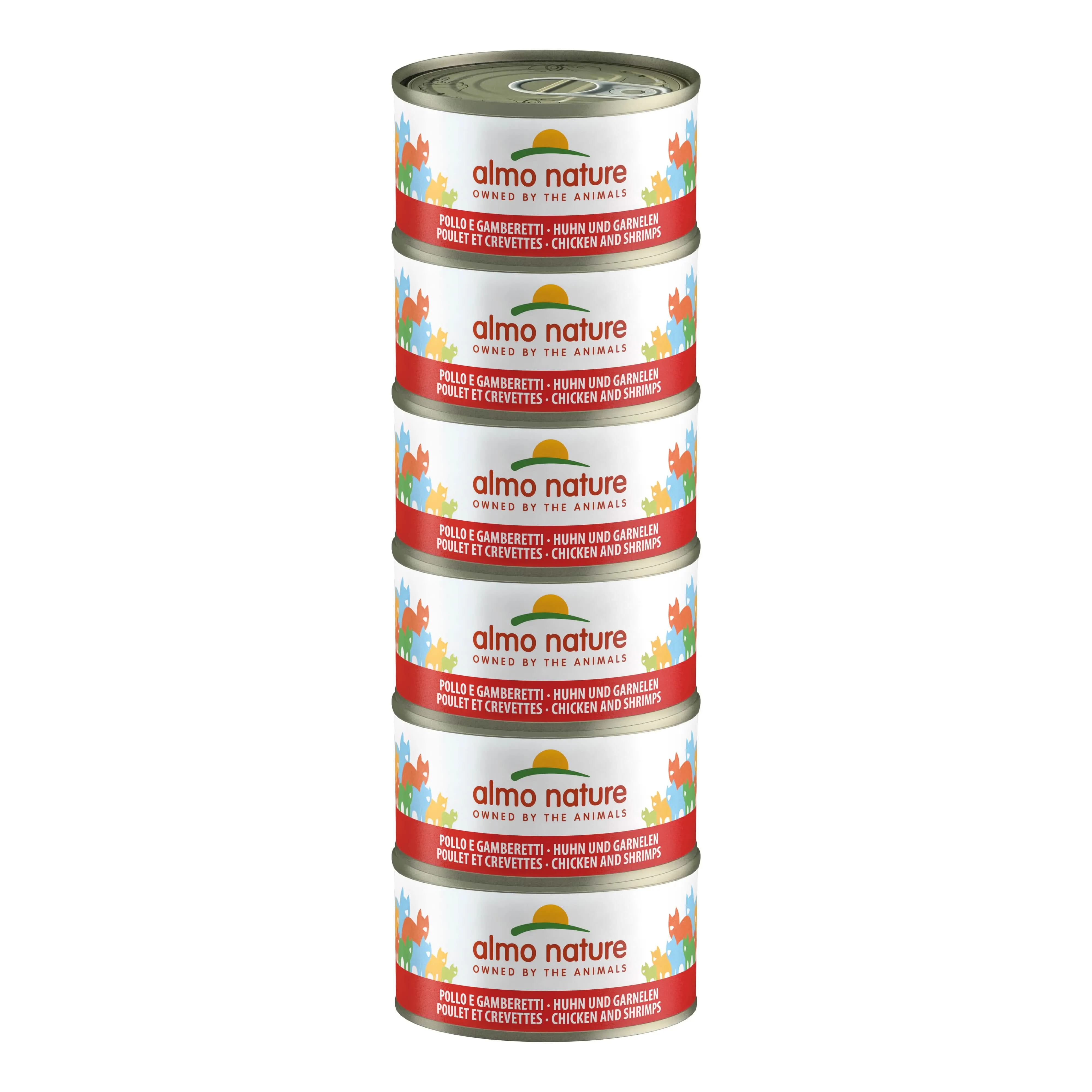 Almo Nature Cat Pollo Gamberi 70g