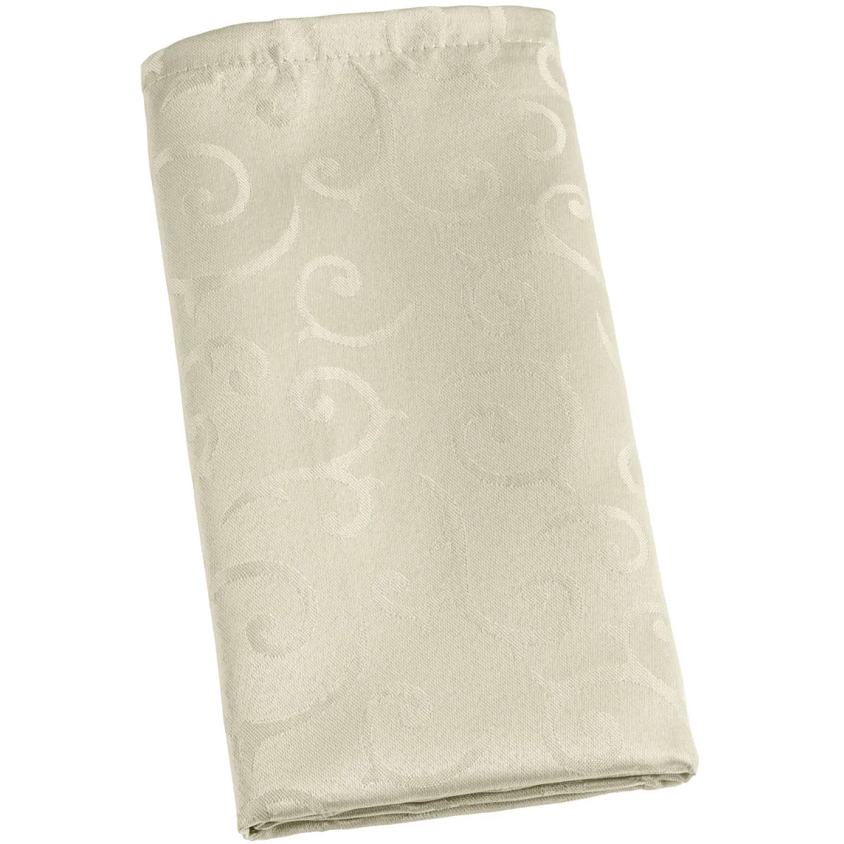6x PULSIVA Tovaglioli in stoffa Antalya; 50x50 cm (LxL); champagne beige; 6 pz. / Pacco