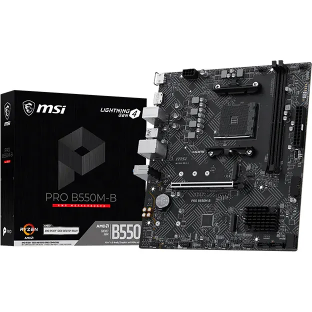 PRO B550M-B, Scheda madre