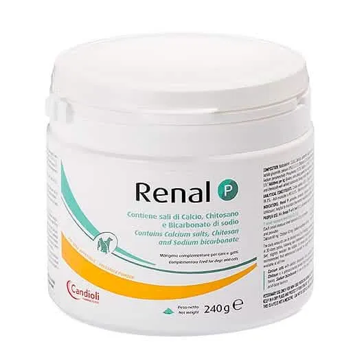 Renal P Candioli 240g | Chelante Fosforo Cane Gatto Insufficienza Renale