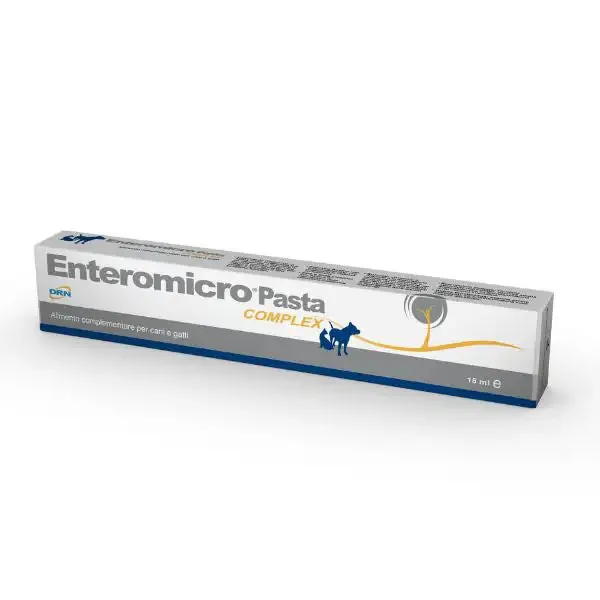 DRN Enteromicro Complex Supporto intestinale avanzato per cani e gatti 15 ml Pasta - Integratori per cani