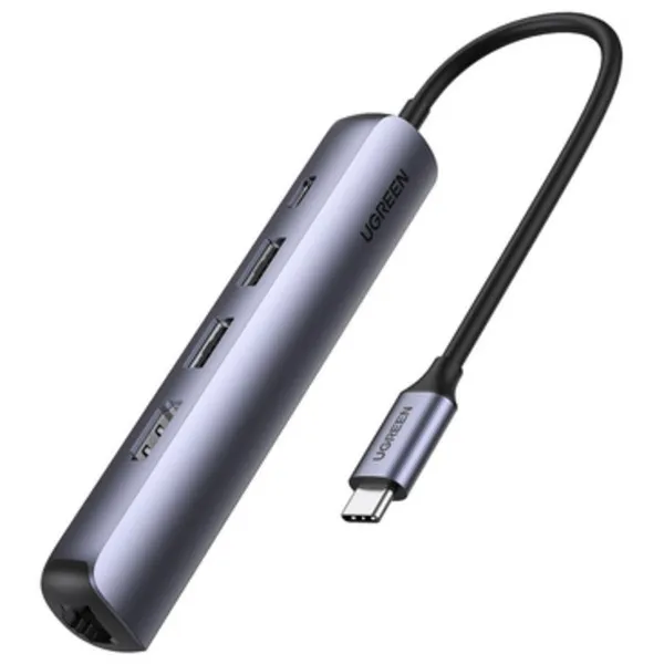 10919 replicatore di porte e docking station per laptop Cablato USB 3.2 Gen 1 (3.1 Gen 1) Type-C Grigio