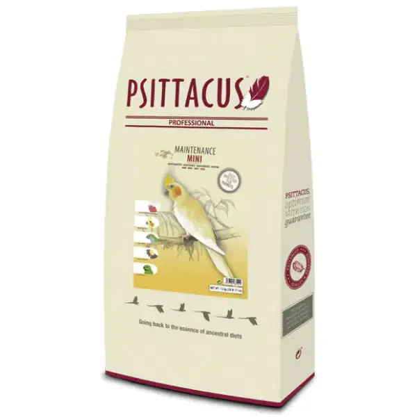 Psittacus Alimento Formula Mantenimento Mini 12 kg - Mangime per uccelli