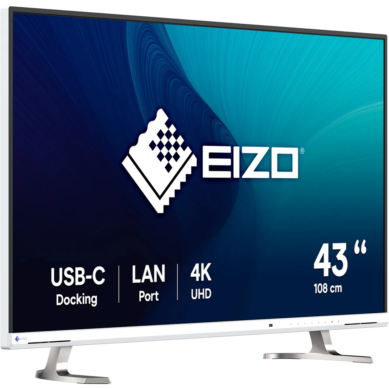 FlexScan EV4340X-WT Monitor PC 108 cm (42.5") 3840 x 2160 Pixel 4K Ultra HD LCD Bianco, Monitor LED