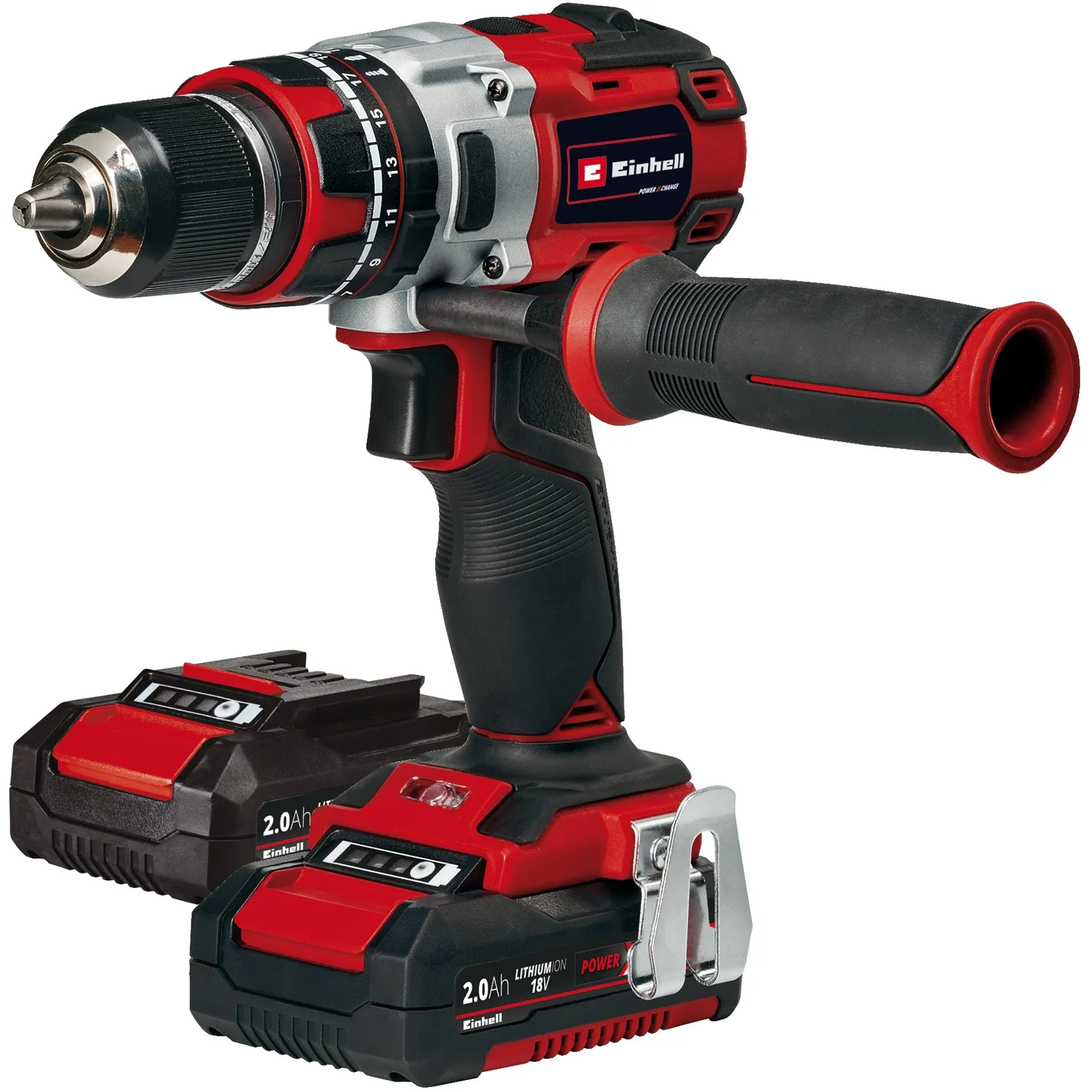 TE-CD 18 Li-i BL Senza chiave 1,69 kg Alluminio, Nero, Rosso, Cordless
