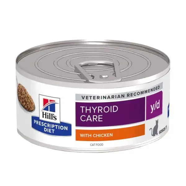 Hill's Prescription Diet y/d Feline 156 gr Pollo - Dieta veterinaria per gatti