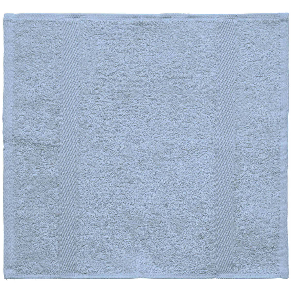 5x ERWIN M. Asciugamano bidet Valencia tinta unita; 30x30 cm (LxL); blu; 5 pz. / Pacco