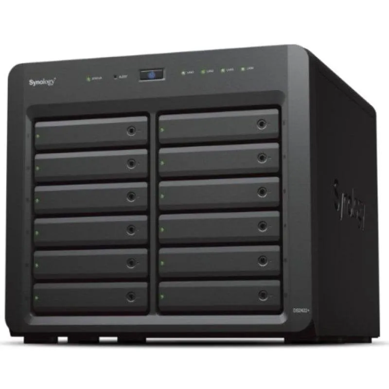 Server Synology DS2422+ Ryzen V1500B 4GB 12 bay 108TB espandibile