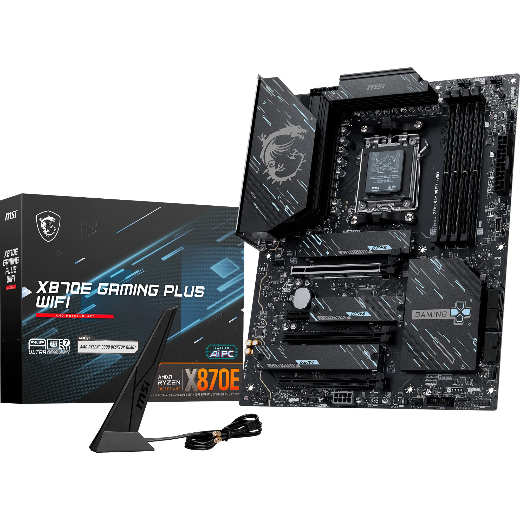 X870E GAMING PLUS WIFI scheda madre AMD X870E Socket AM5 ATX