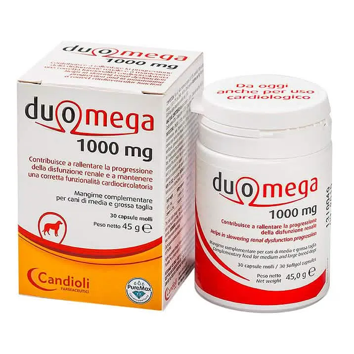Duomega Cani Grandi 30 Capsule Molli 1000 mg -