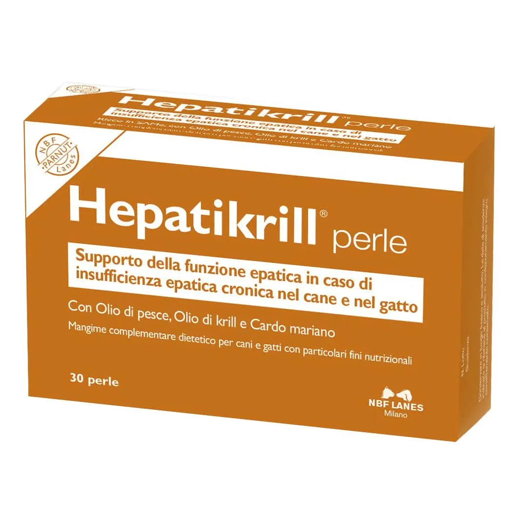 Hepatikrill cani e gatti blister 30 perle