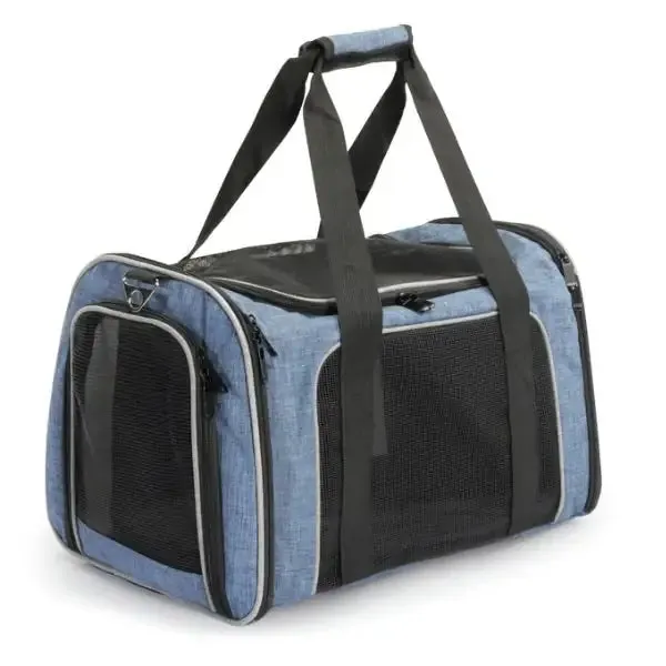 Trasportino Denim Camon 44 x 28 x 28 cm - Trasportino cane