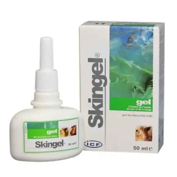 ICF Skingel Anti Supporto dermatologico contro il prurito Gel per cani e gatti 50 ml