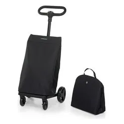 Carrello spesa con borsa termica (46Lt) GO GO (41x58x99cm) Nero 9702003403
