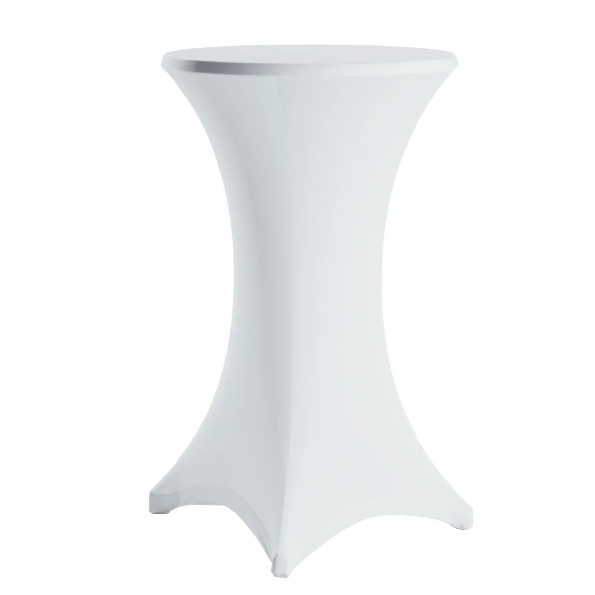 ERWIN M. Copritavolo alto Grace; 70x110 cm (ØxH); bianco; rotonda