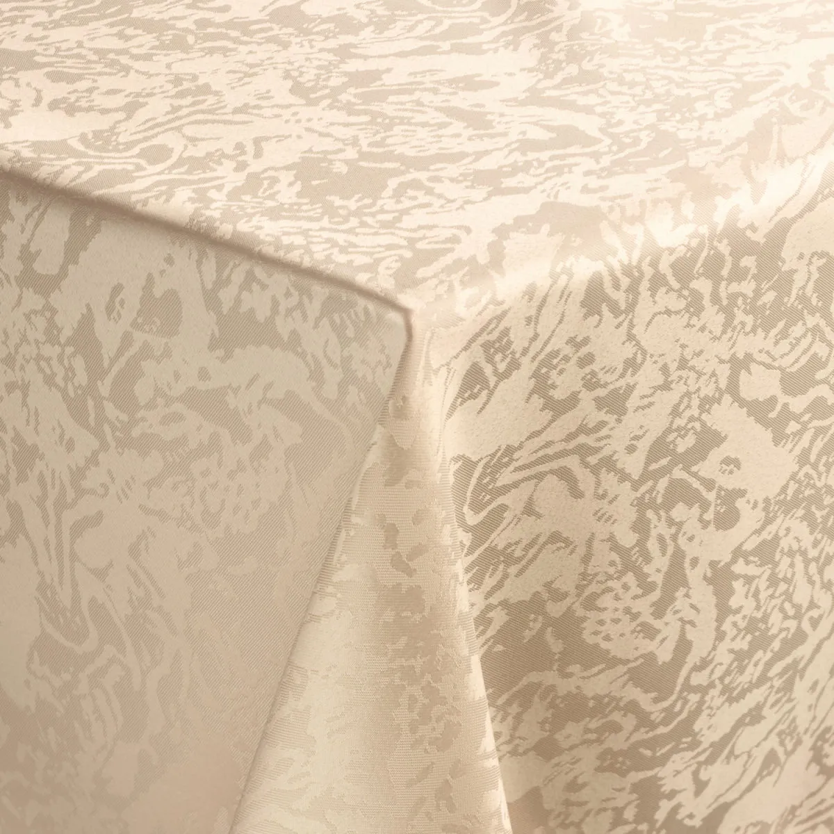 PULSIVA Tovaglia Berlino; 80x80 cm (LxL); champagne beige; quadrata