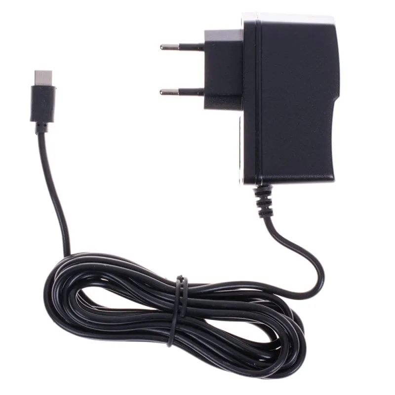Adattatore di alimentazione CA di Trade Invaders 5 V/2,4 A Nero per Nintendo Switch/OLED/Lite