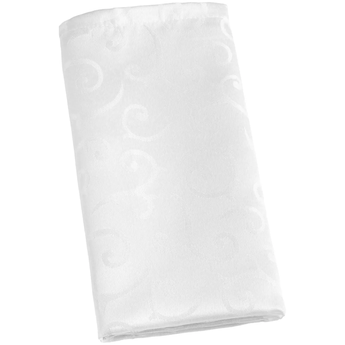 6x PULSIVA Tovaglioli in stoffa Antalya; 50x50 cm (LxL); bianco; 6 pz. / Pacco