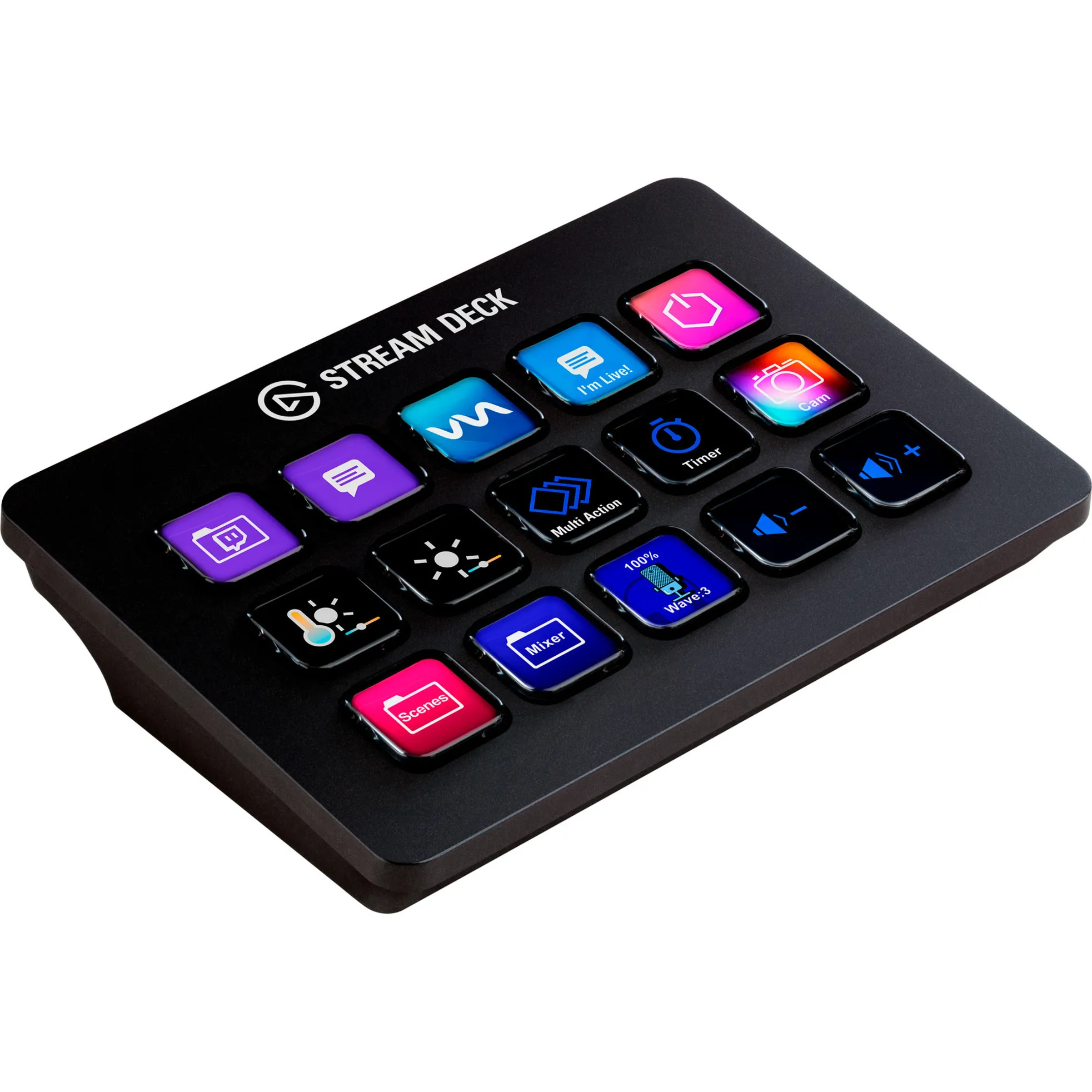 Stream Deck MK.2 Nero 15 pulsanti, Keypad