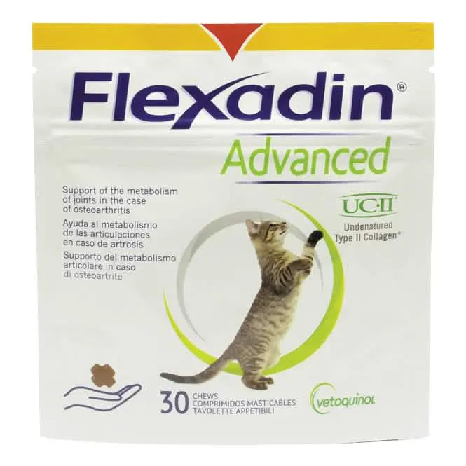 Flexadin advanced gatto tutte le taglie busta da 30 tavolette appetibili