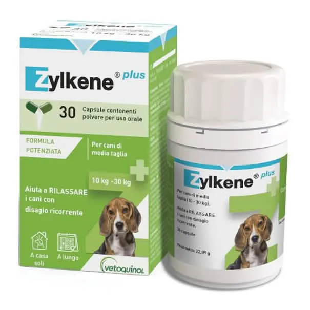 Zylkene plus cani 10-30 kg 30 capsule