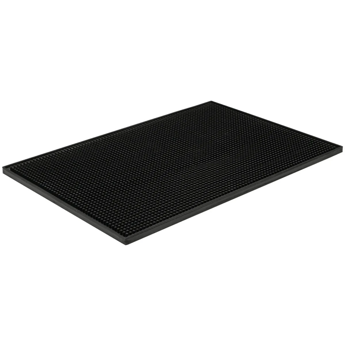 VEGA Tappetino bar mat Chesara; 45x30x1.1 cm (LxLxH); nero