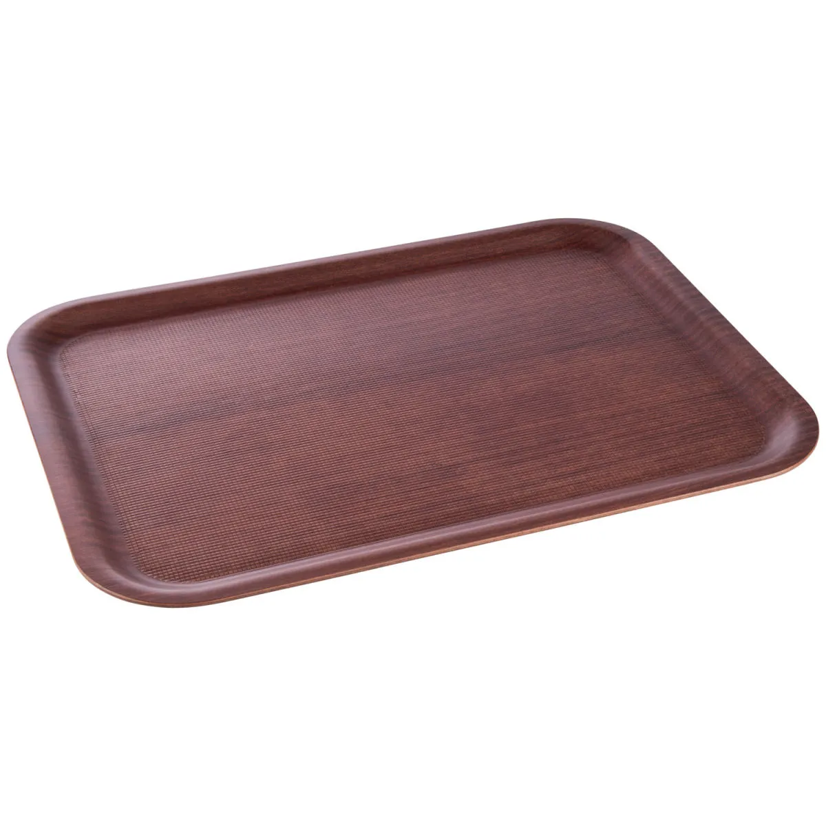 VEGA Vassoio Ebena; 46x36x2 cm (LxLxH); marrone; rettangolare