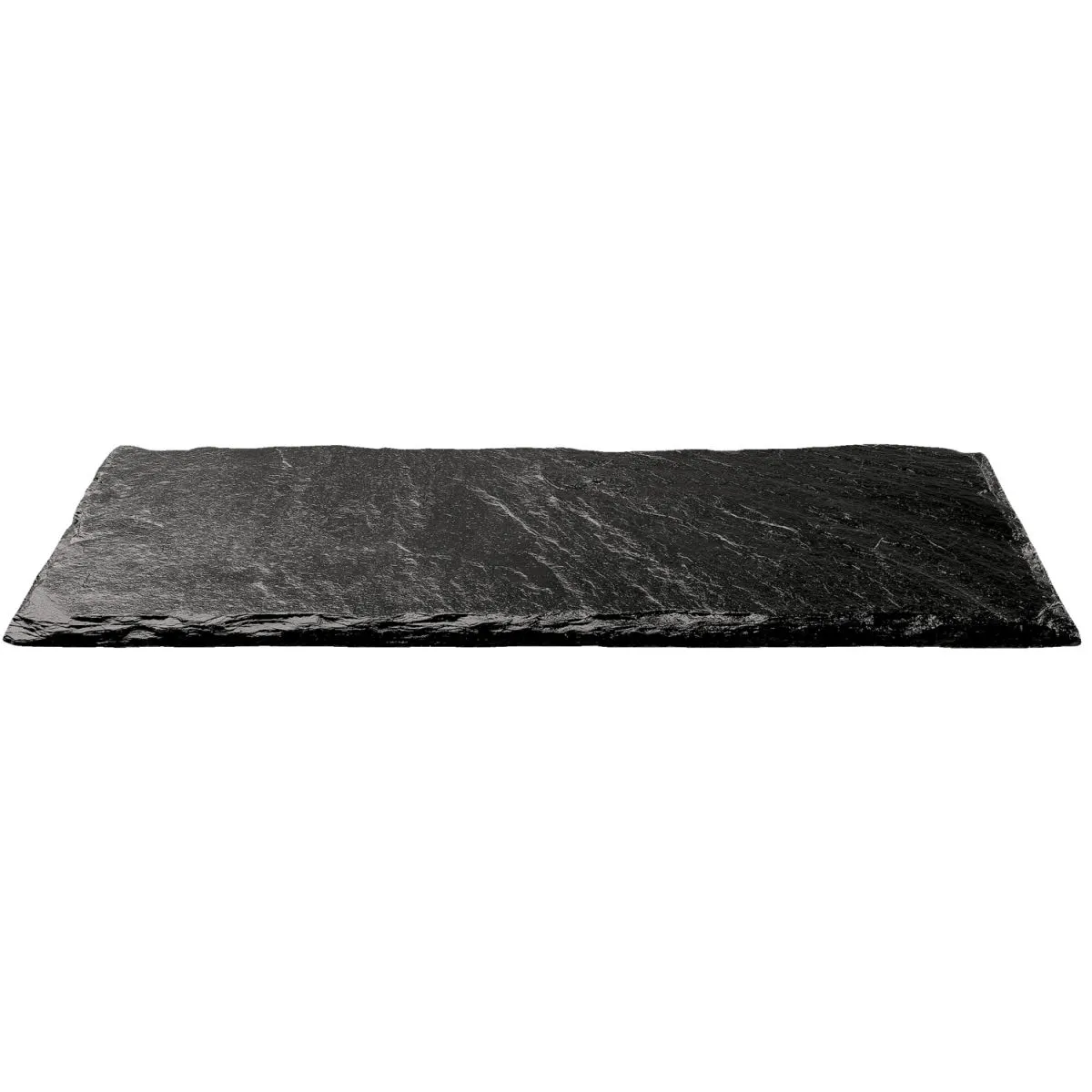 2x VEGA Piatto in ardesia Patara rettangolare; 22x13x0.5 cm (LxLxH); nero; rettangolare; 2 pz. / Pacco