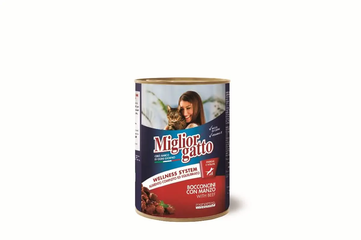 Migliorgatto Bocconcini 405g Manzo