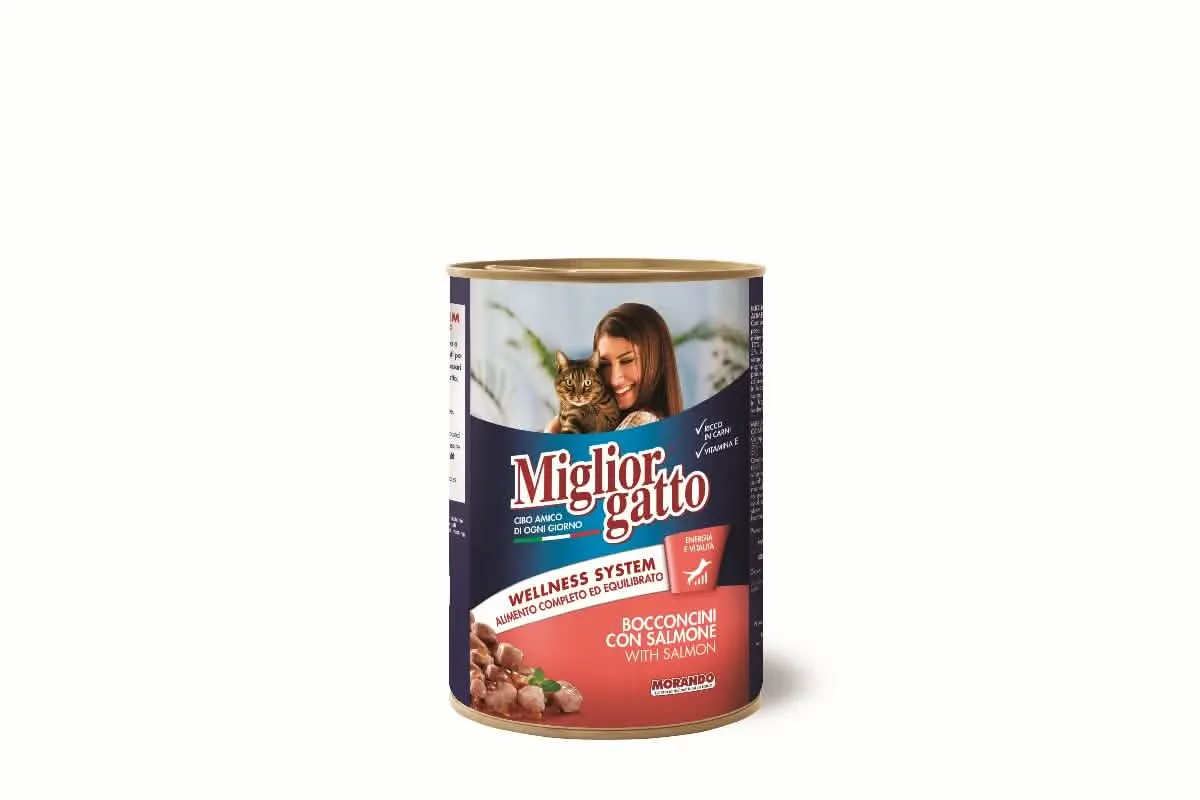 Migliorgatto Bocconcini 405g Salmone