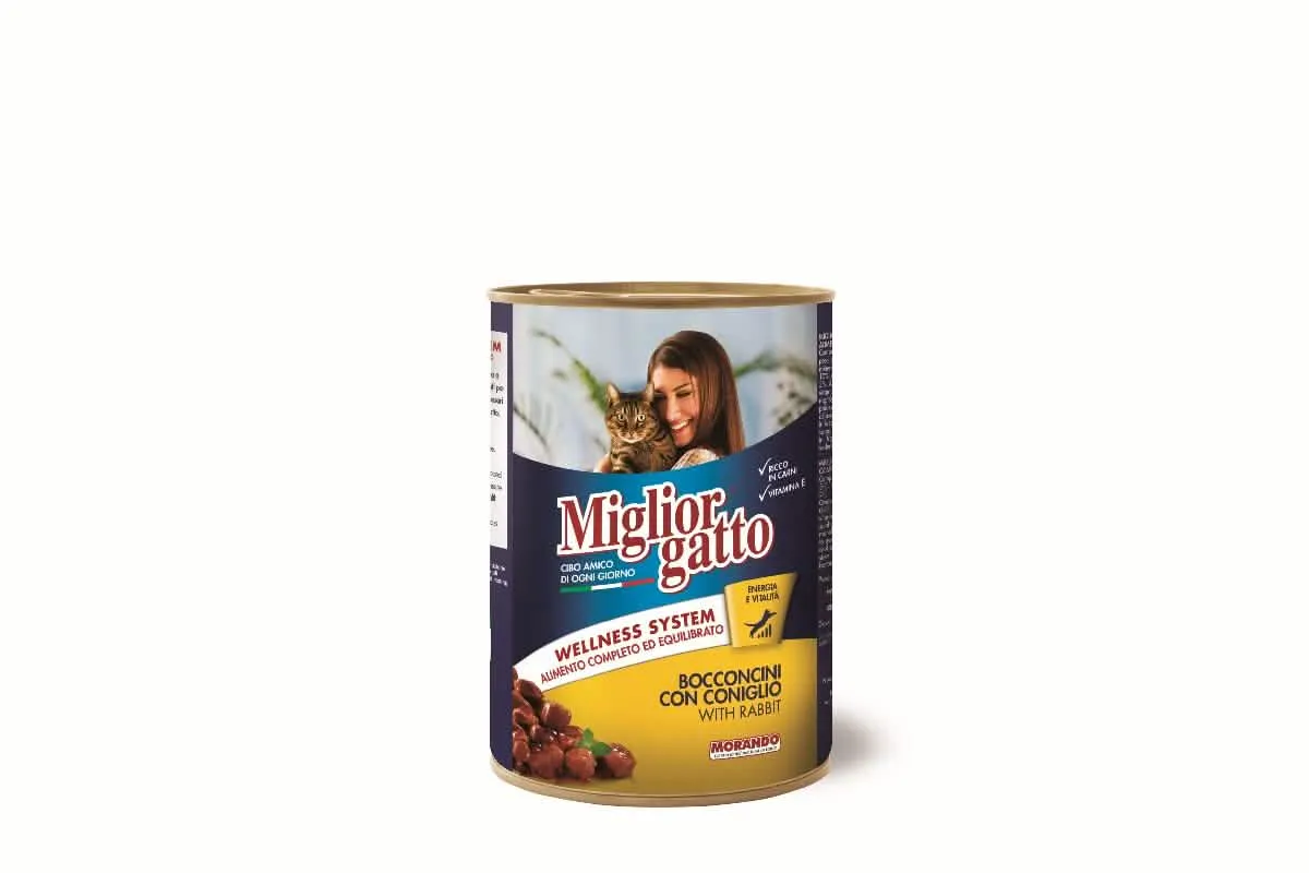 Migliorgatto Bocconcini 405g Coniglio