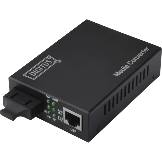 Convertitore Media Gigabit Ethernet , RJ45 / SC