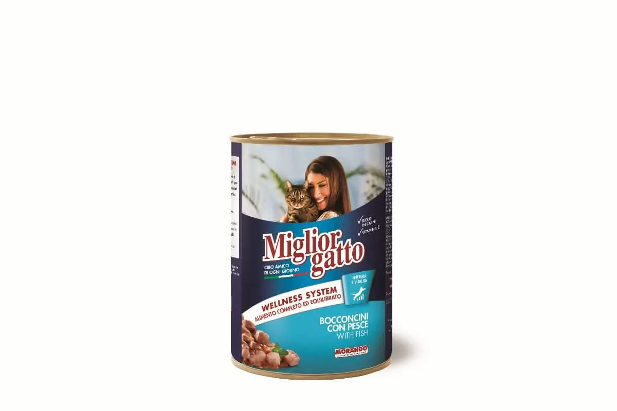 Migliorgatto Bocconcini 405g Pesce