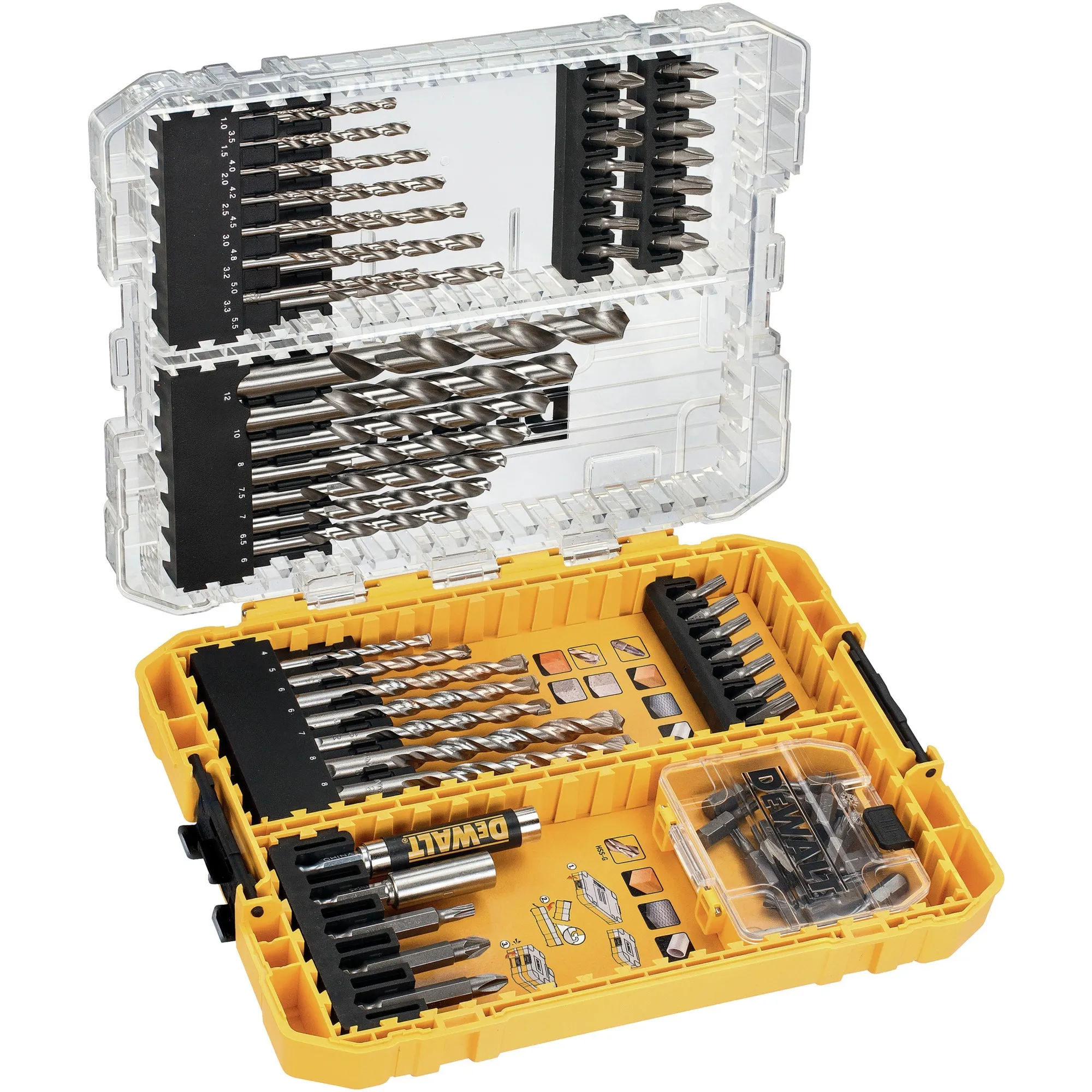 Set di punte e bit EXTREME + High Performance HSS-G, Trapano & Set di bit