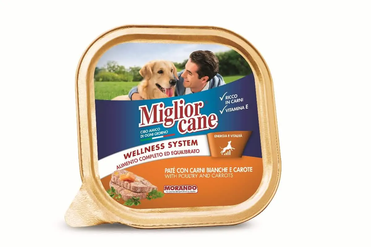 MIGLIORCANE VASCHETTE PATE150GR CARNI B/CAR