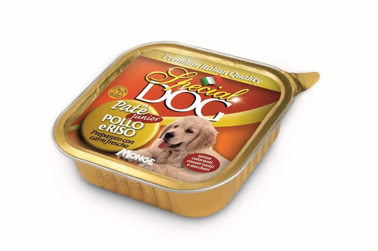 SPECIAL DOG PATE150GR JUNIOR POLL/RISO
