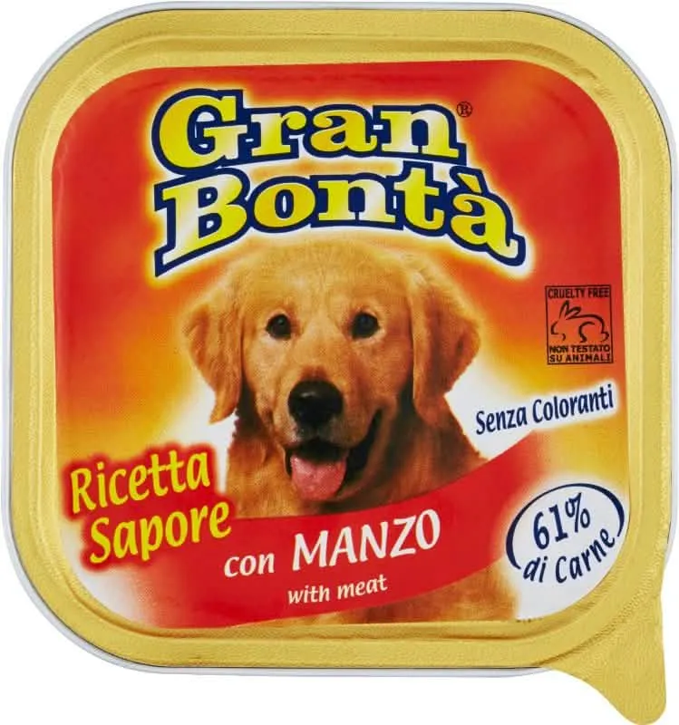 Gran Bontacane Vaschette 100g Manzo