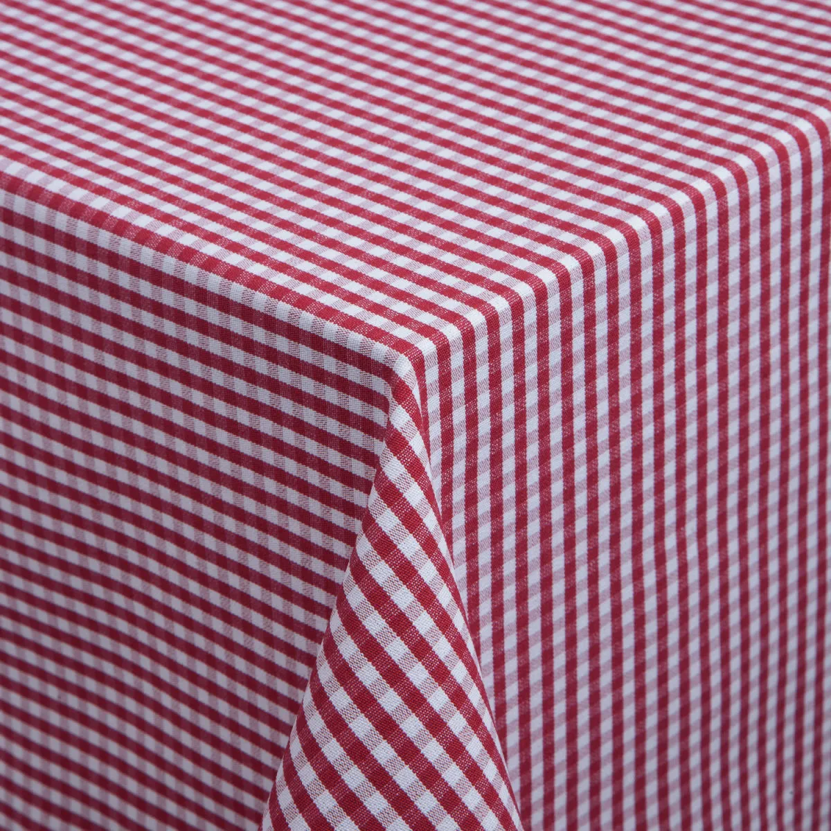 ERWIN M. Tovaglia La Villa; 130x130 cm (LxL); rosso; quadrata