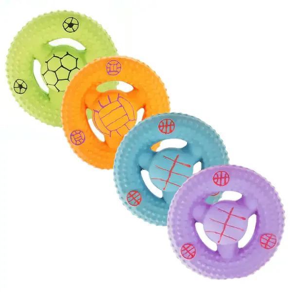 Manubrio in lattice da lancio e riporto PetUp Joy Colori assortiti 12 cm - Giochi per cani