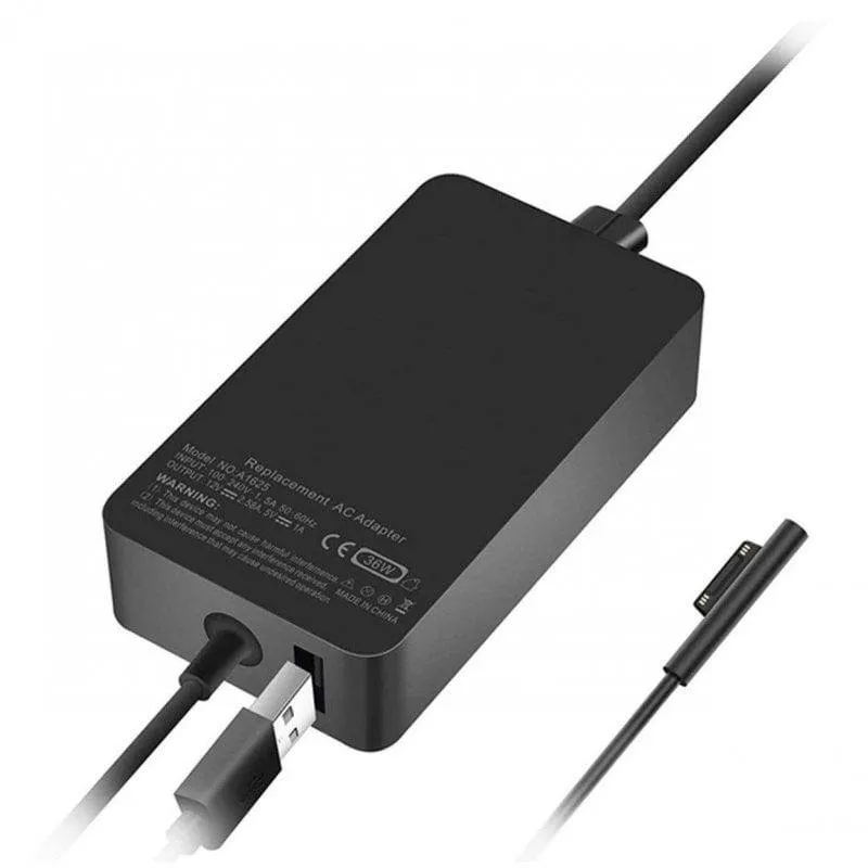 Caricatore Voltistar AD00196 per Microsoft Surface Pro 4 5 6 44W 15V USB