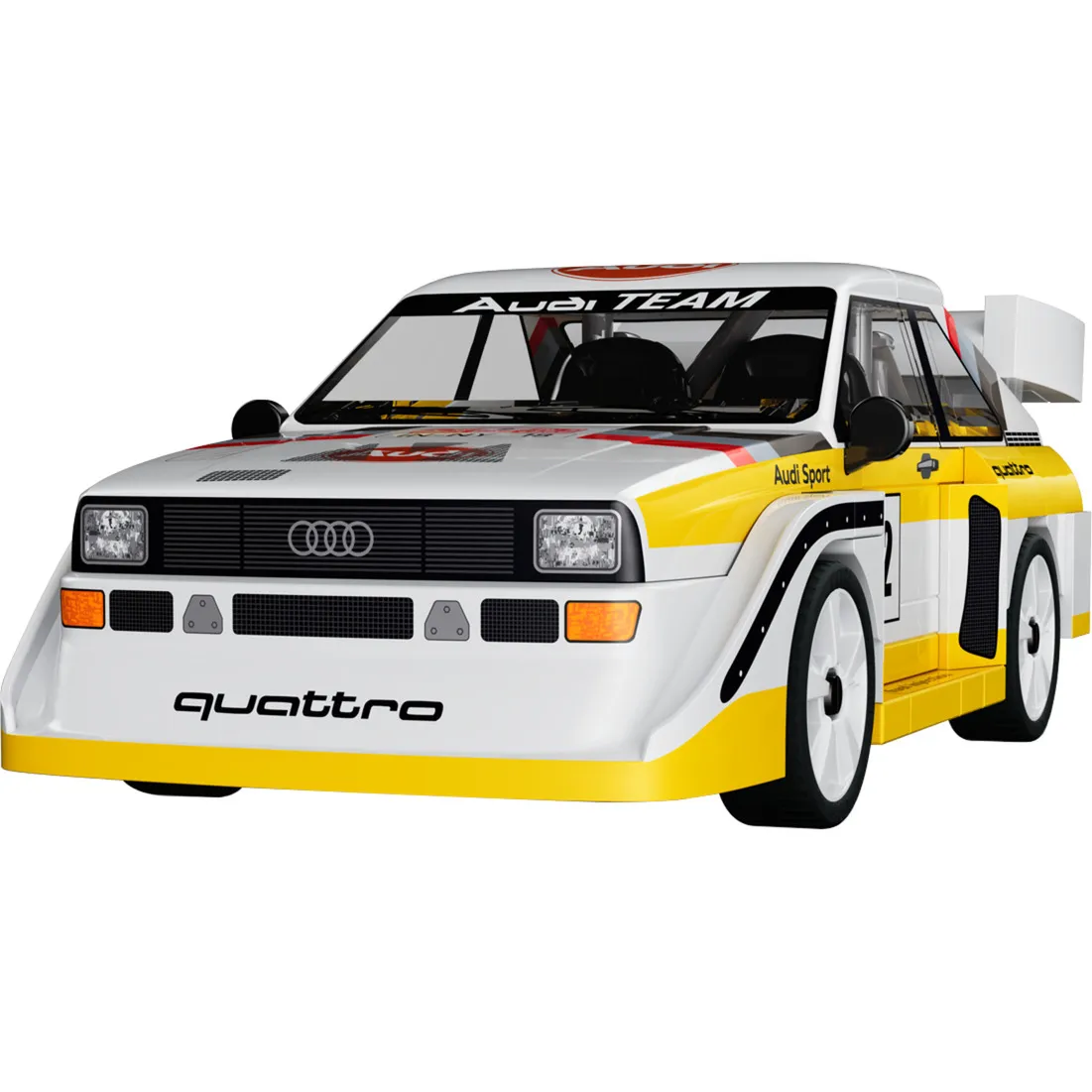 Audi quattro S1 E2, Giochi di costruzione