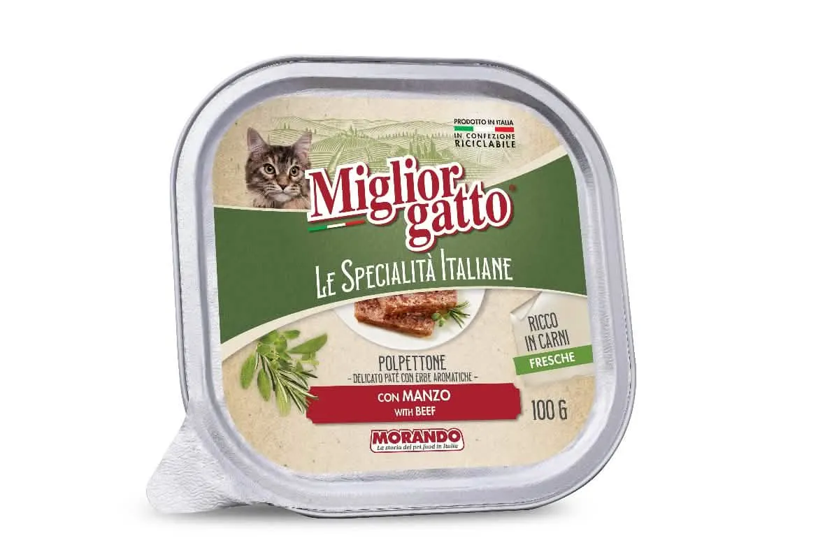 Migliorgatto Patè 100g Manzo
